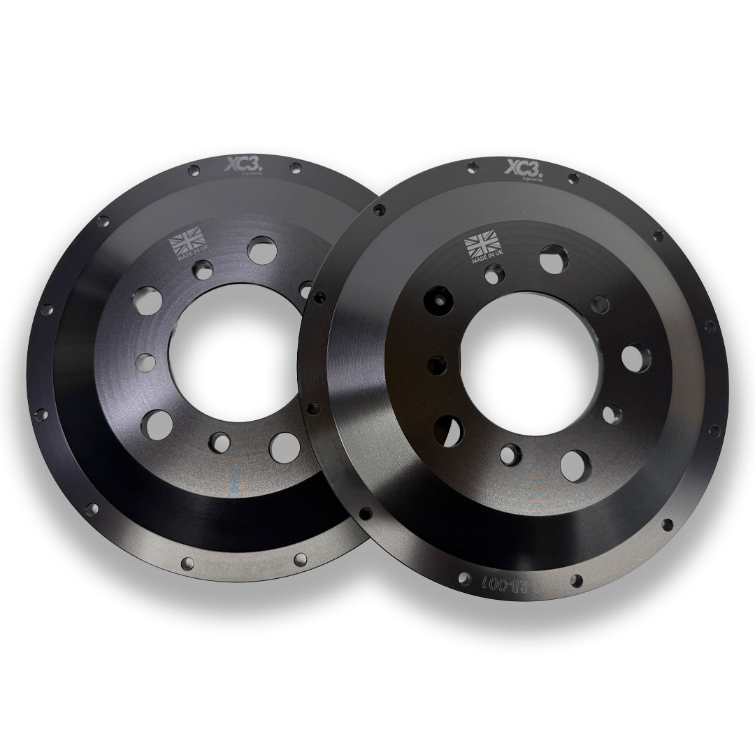 BMW M3 E9X / E92 BTCC Custom Rotor Bells – 368 mm x 36 mm for AP Racing CP9660 Calipers | XC3 Engineering