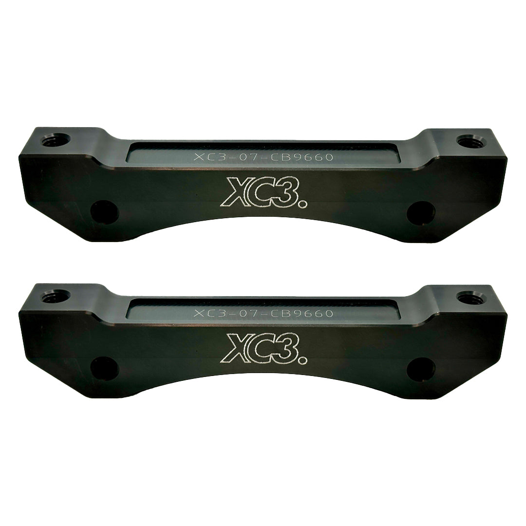 BMW M3 E9X Caliper Carrier – BTCC Rotor Upgrade for AP Racing CP9660 Caliper | XC3 Engineering