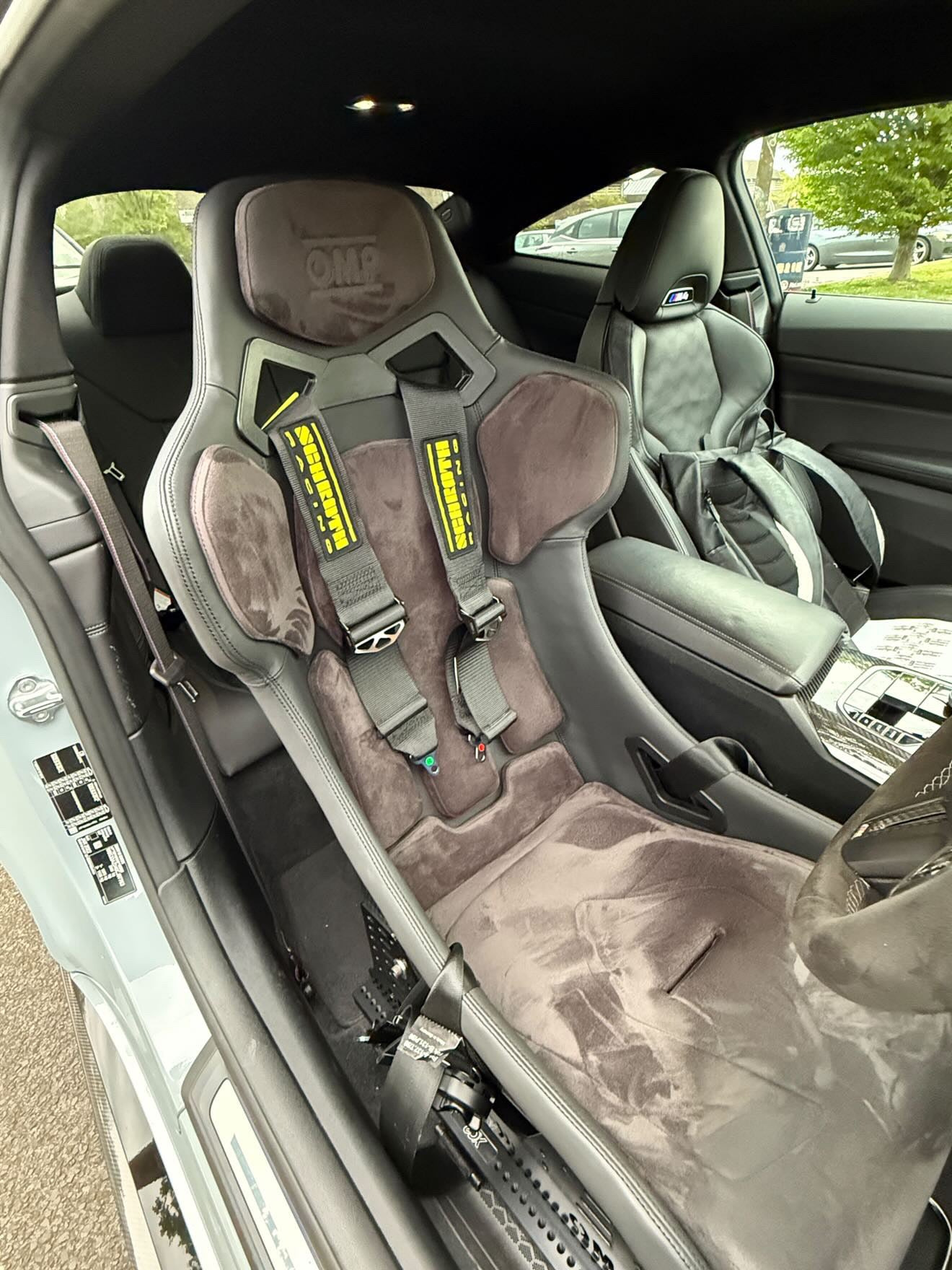 OMP RT FIA Racing Seat – Leather & Alcantara Bucket Seat