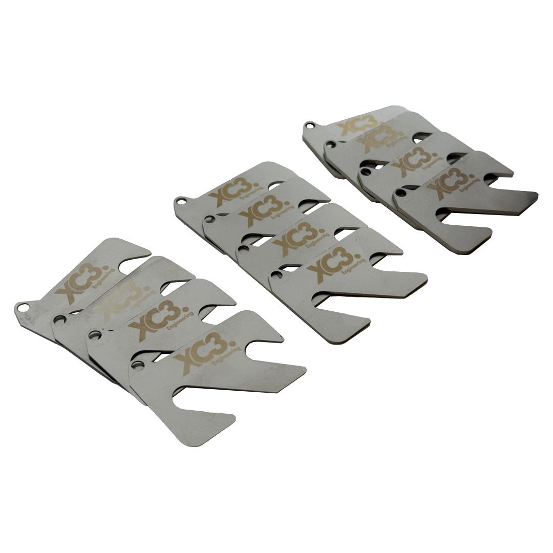 XC3 Engineering Porsche 911 991 991.2 GT3 GT3RS GT2RS Front Camber Shims