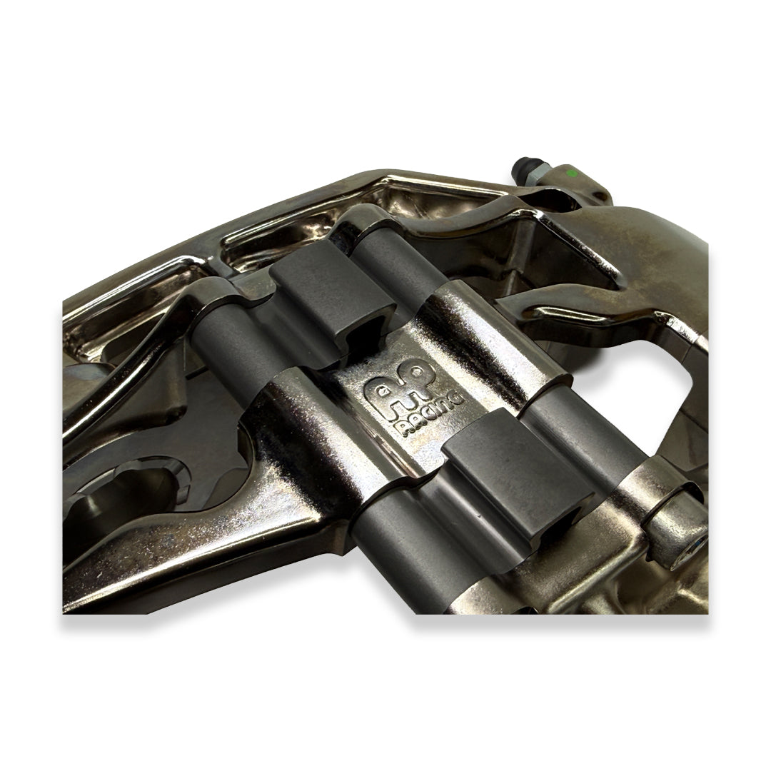 AP Racing Pro5000R CP9660-3S4LN Left Hand Caliper Nickel Plated Finish 6 Piston