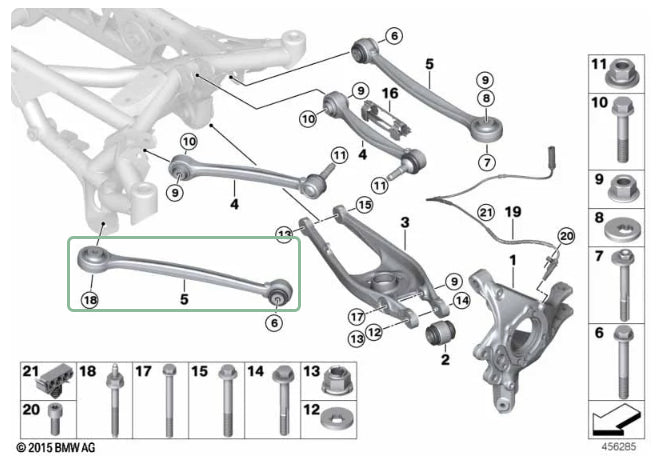 BMW M2 G87 M3 G80 M4 G82 G8X Adjustable Rear Traction Arms | XC3 Engineering