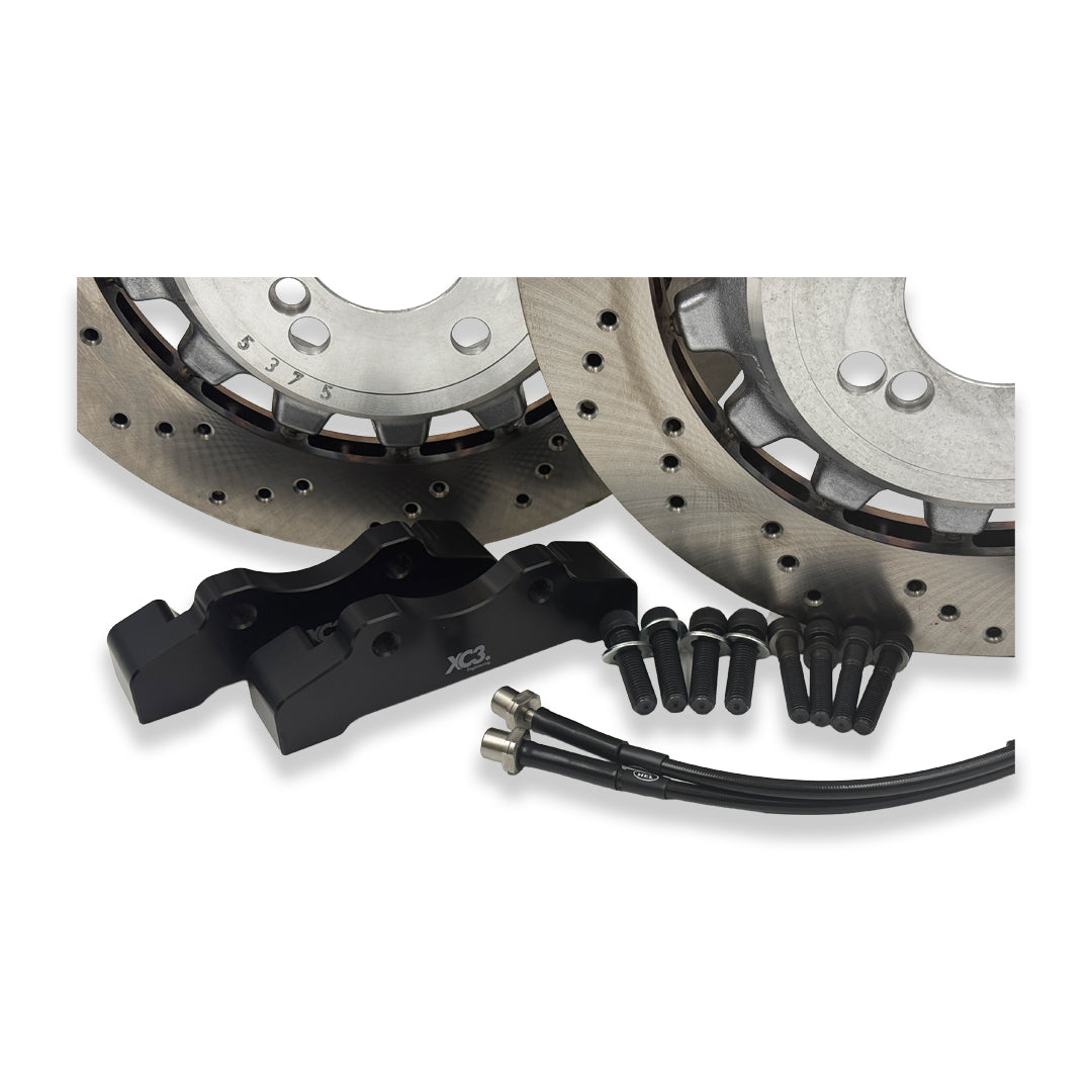 BMW M2 M3 M4 F8X Rear Brake Upgrade AP Racing 380mm x 28mm by XC3 Engineering