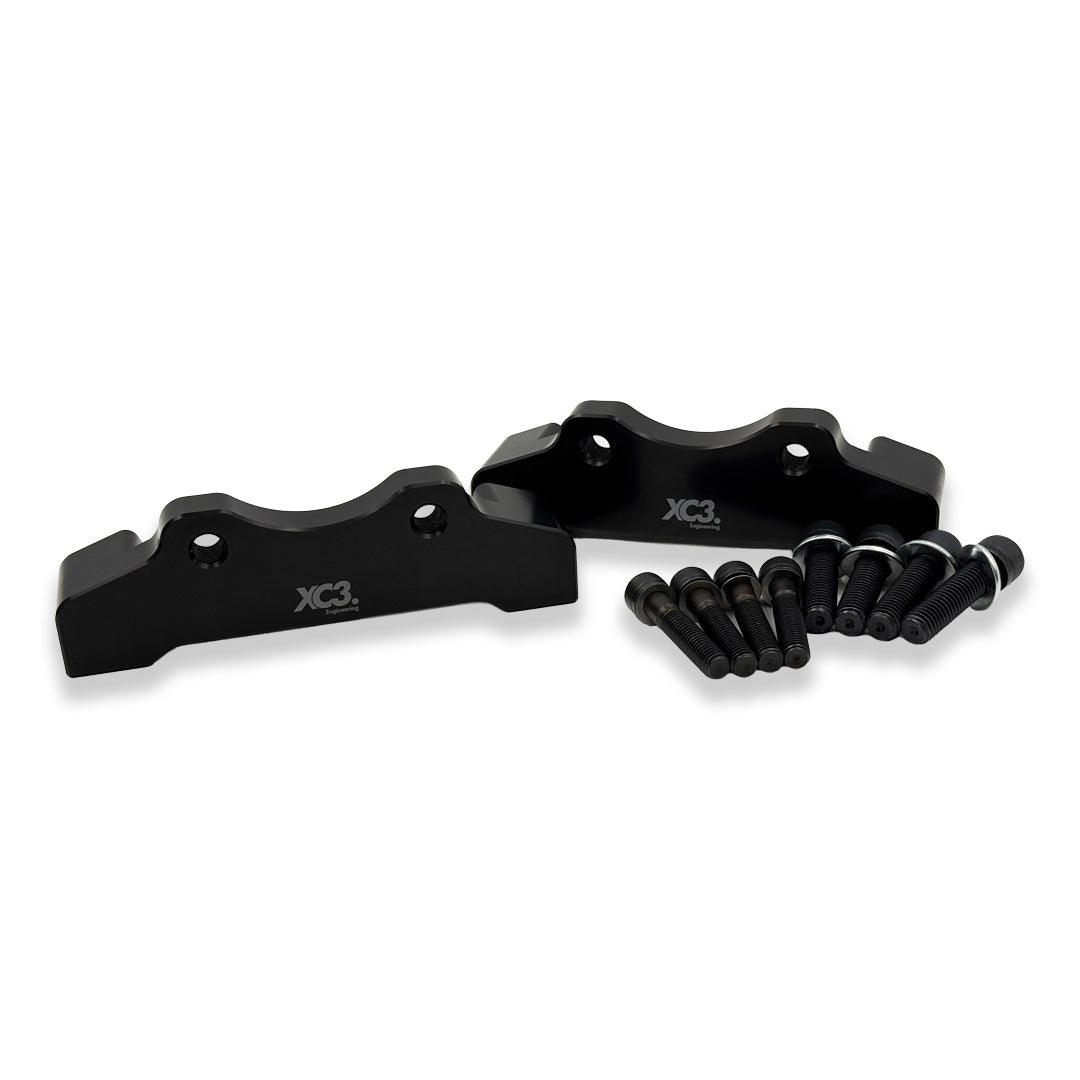 BMW M2 M3 M4 F8X Rear Caliper Bracket for AP Racing 380mm brake upgrade by XC3 Engineering