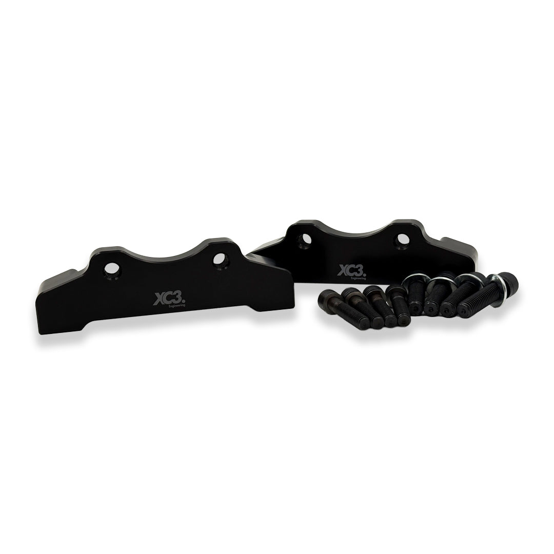 BMW M2 M3 M4 F8X Rear Caliper Bracket for AP Racing 380mm brake upgrade by XC3 Engineering