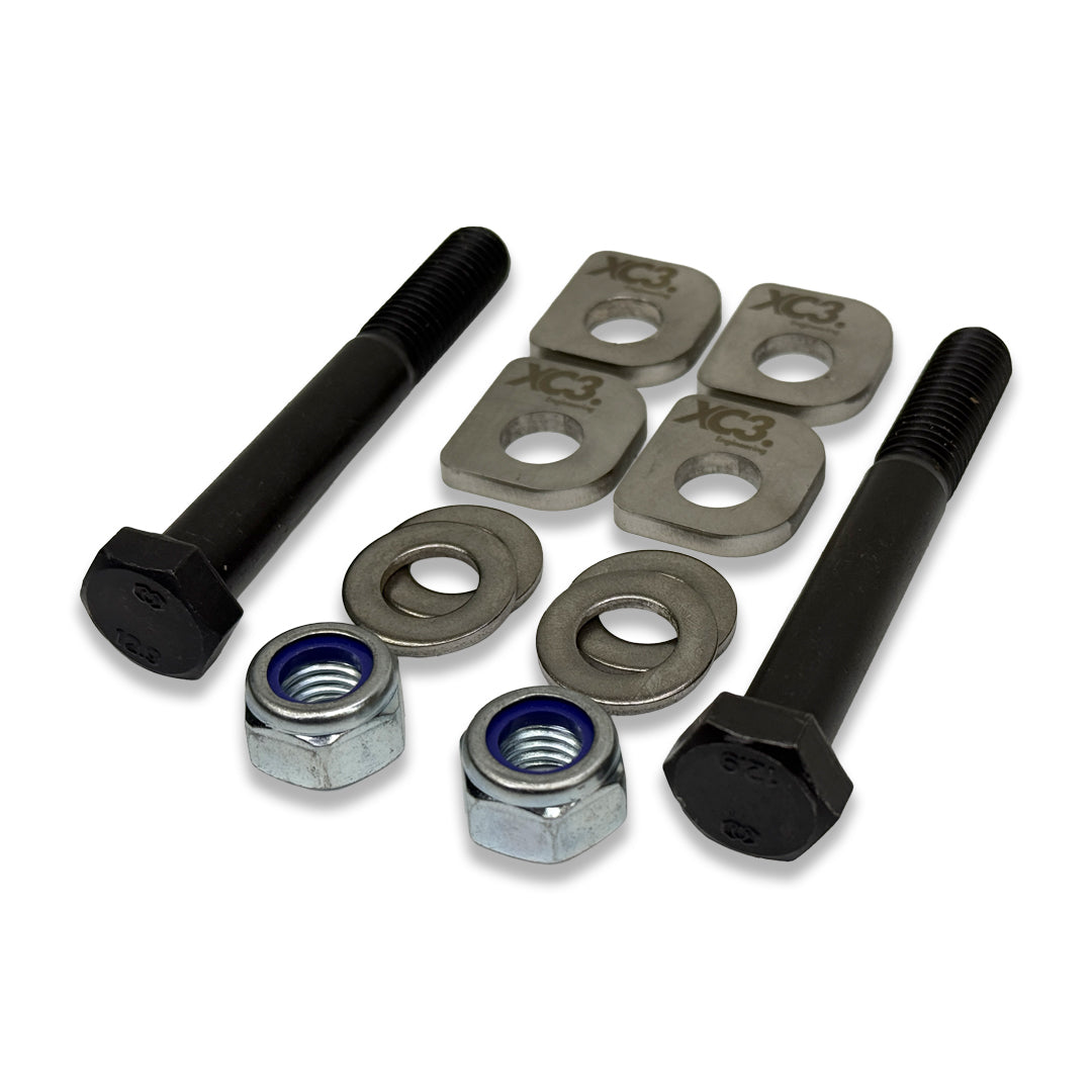 BMW M2 / M3 / M4 F8X & G8X Rear Toe Lockout Shims – Alignment Lock Kit | XC3 Engineering