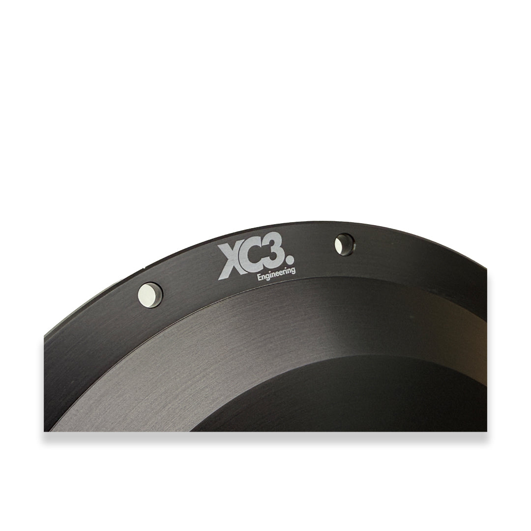 VW Golf GTI / R MK7 BTCC Custom Rotor Bells – 368 mm × 36 mm for AP Racing CP9660 Calipers | XC3 Engineering