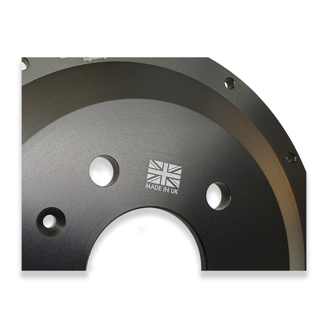 VW Golf GTI / R MK7 BTCC Custom Rotor Bells – 368 mm × 36 mm for AP Racing CP9660 Calipers | XC3 Engineering