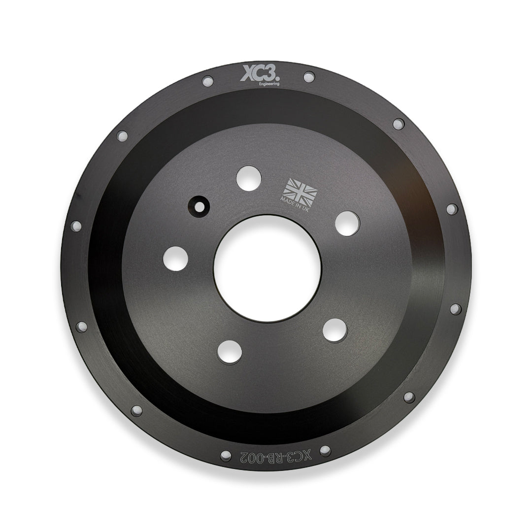 VW Golf GTI / R MK7 BTCC Custom Rotor Bells – 368 mm × 36 mm for AP Racing CP9660 Calipers | XC3 Engineering