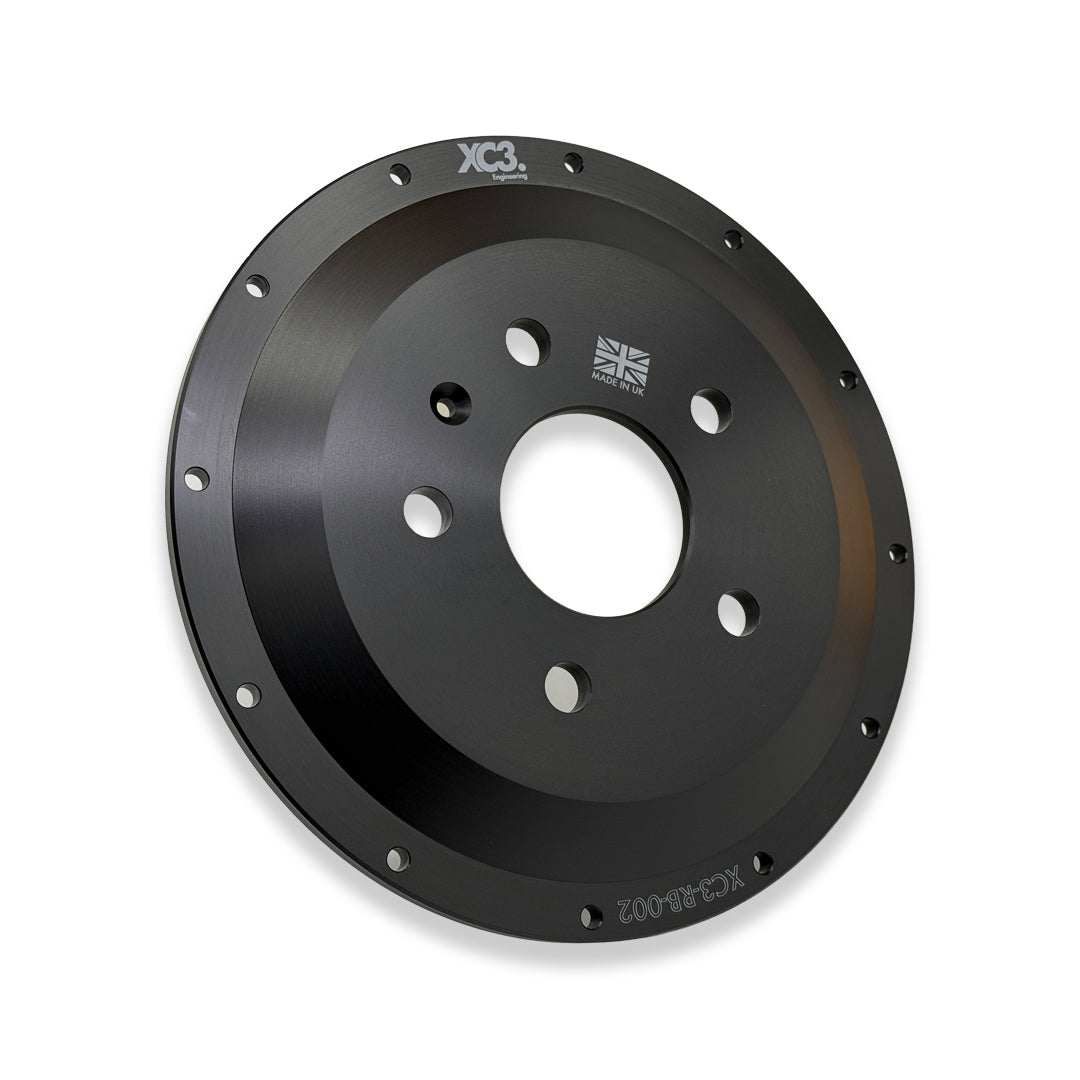 VW Golf GTI / R MK7 BTCC Custom Rotor Bells – 368 mm × 36 mm for AP Racing CP9660 Calipers | XC3 Engineering