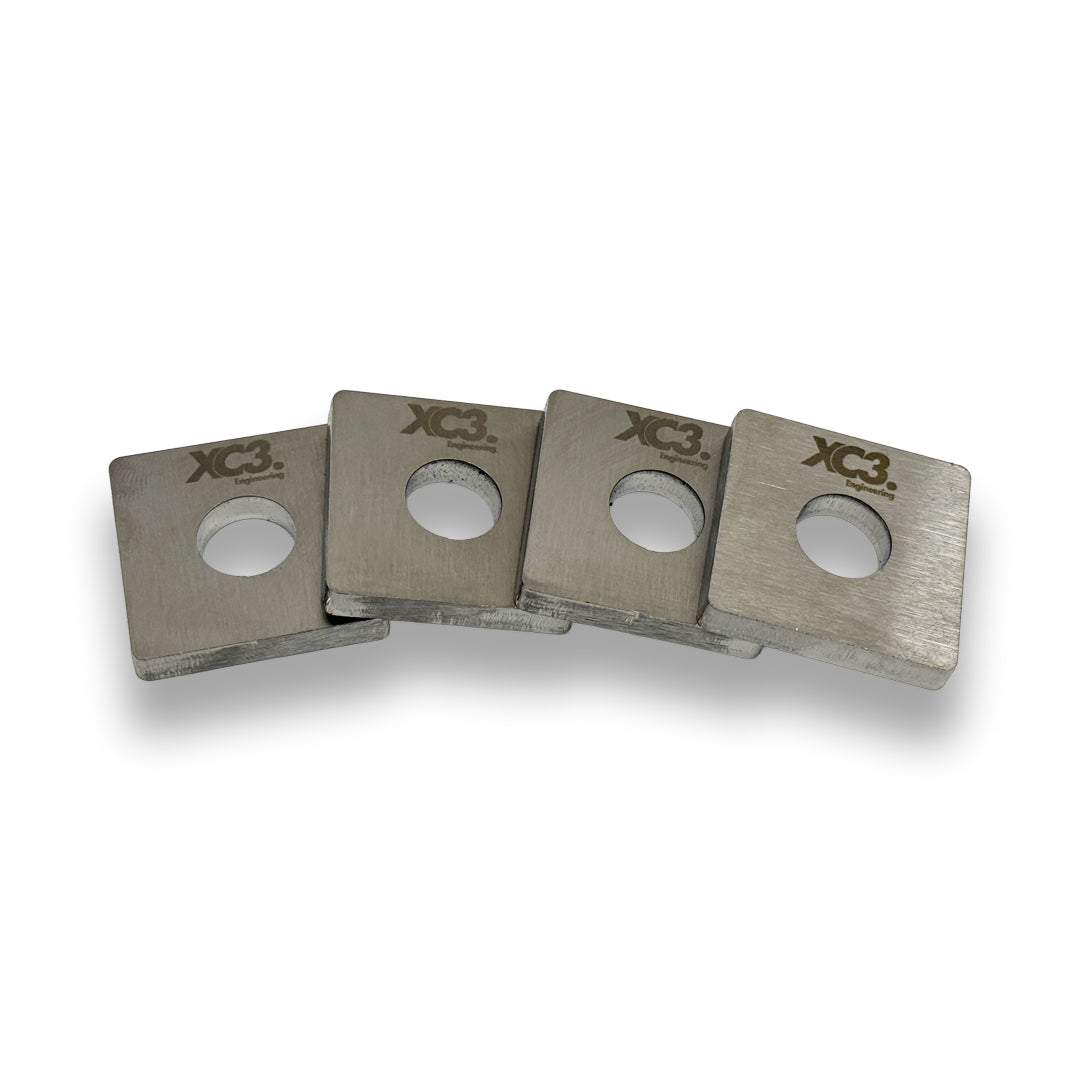 XC3 Engineering BMW M3 E92 E9X Rear Toe lockout shim kit