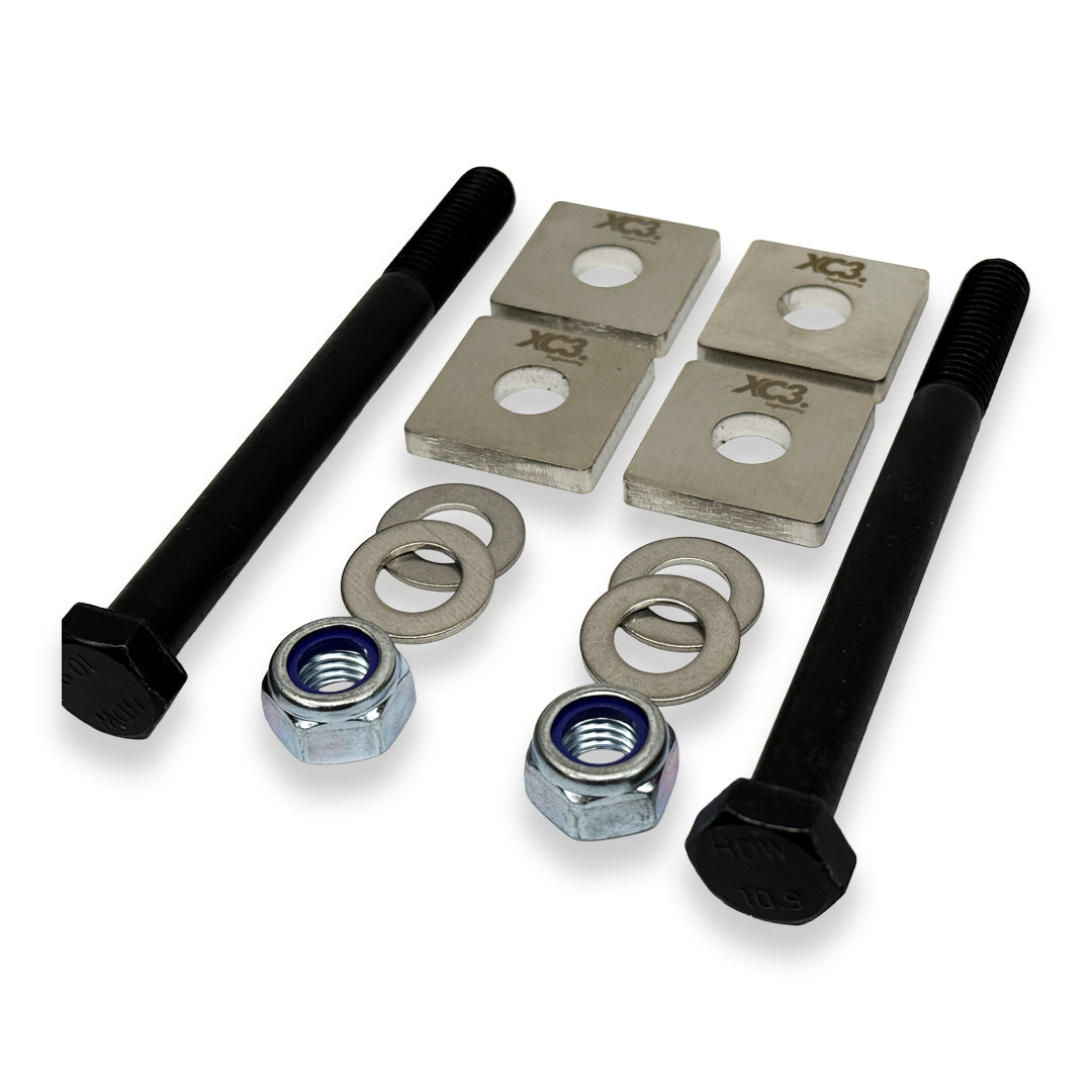 XC3 Engineering BMW M3 E92 E9X Rear Toe lockout shim kit